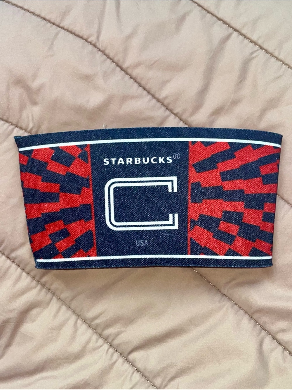 Starbucks Limited Edition U.S. Captain Reusable Cup Sleeve